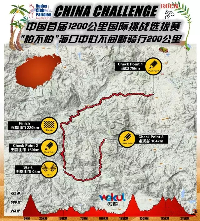 五指山200KM不間斷騎行挑戰(zhàn)賽：敢挑戰(zhàn)嗎？連續(xù)15小時(shí)騎行！