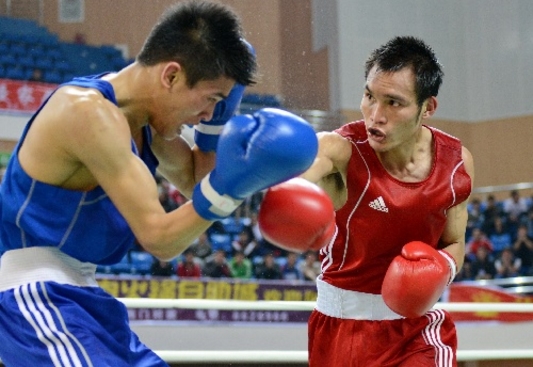 2016全國(guó)男子拳擊冠軍賽暨中國(guó)拳王爭(zhēng)霸賽落幕 海南選手奪兩銀