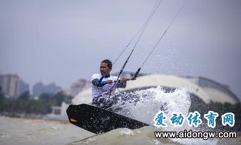 國際風(fēng)箏帆板公開賽收官 海南選手獲雙向板競速男子中國精英組冠軍