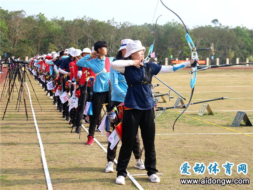 2019年全國射箭分站賽（第一站）澄邁開幕   近300名射箭好手上演百步穿楊！