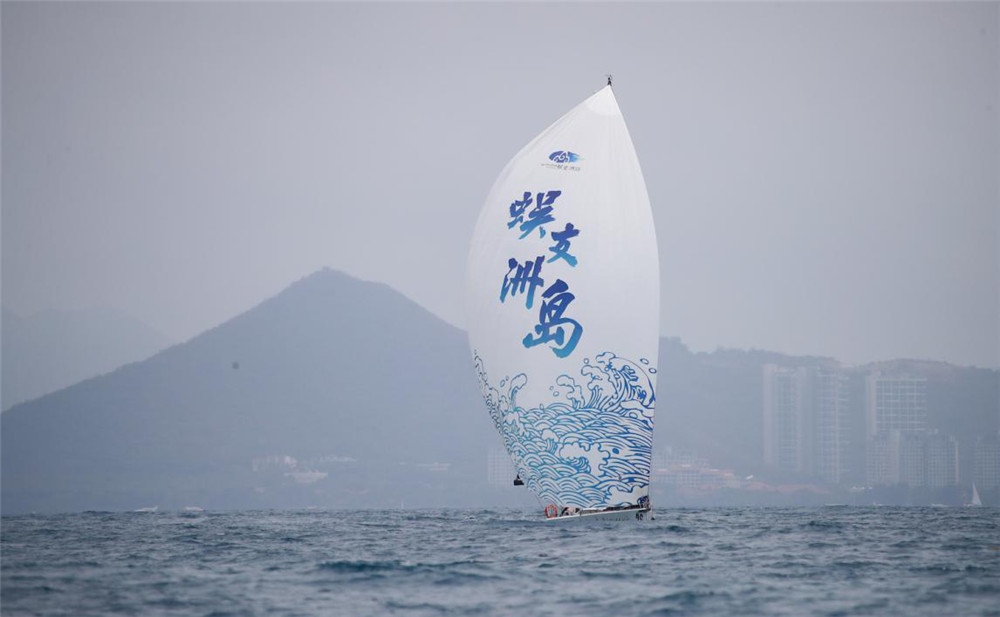 海帆賽蜈支洲島號(hào)圓夢(mèng)西沙 獲三亞-三沙拉力賽沖線冠軍！