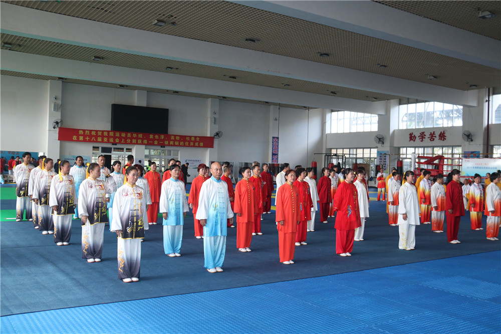 2019年海南省全民健身運動會太極拳(劍)比賽拉開帷幕 各市縣武術(shù)高手交流切磋