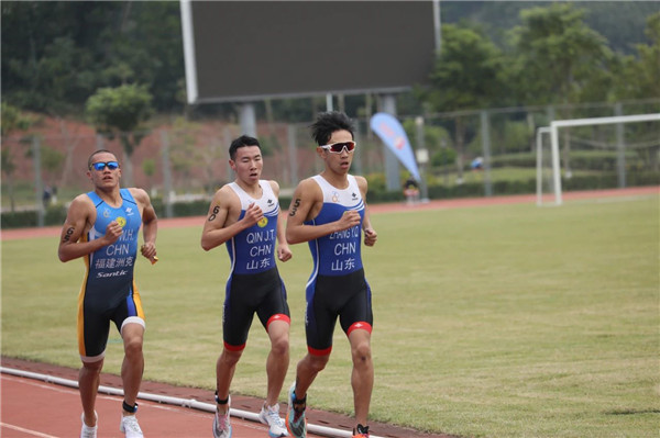 123名“鐵人”同場競技！2020年中國·白沙鐵人三項東京奧運會測試賽鳴槍開賽