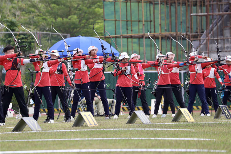 2023年國(guó)家射箭隊(duì)世界杯組隊(duì)選拔賽（第四場(chǎng)）白沙開弓